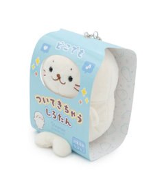 Mother garden しろたん ついてきちゃうしろたん 《 のんびりついたん 》マスコットキーホルダー