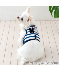 PET PARADISE リサとガスパール 保冷剤付 ハーネス 《ボーダー》 Ｓ 小型犬