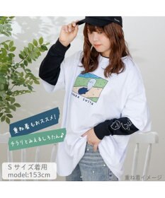 Mother garden しろたん 長袖 Ｔシャツ 《しろたん探せ》ユニセックス