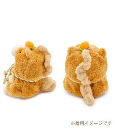 Mother garden しろたん ついてきちゃうしろたん マスコット 着せ替え服 午年 《茶》 単品