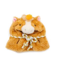 Mother garden しろたん ついてきちゃうしろたん マスコット 着せ替え服 午年 《茶》 単品