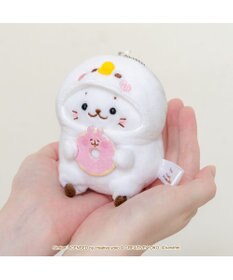 Mother garden しろたん 公式 しろたん×カナヘイの小動物　キーホルダー 《ピスケになったしろたん》
