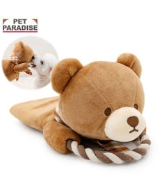 PET PARADISE ペットパラダイス くまちゃん パペット トイ