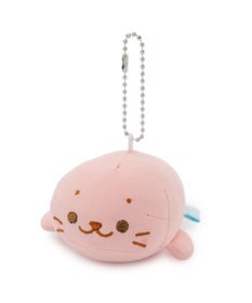 Mother garden しろたん クール キーホルダー 《ピンク》 単品
