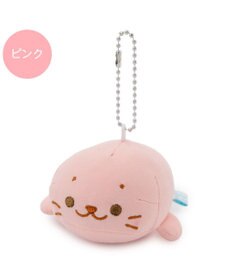 Mother garden しろたん クール キーホルダー 《ピンク》 単品