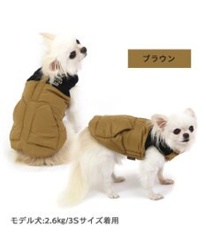 PET PARADISE ペットパラダイス 遠赤外線 エアベスト  《ブラウン》 小型犬
