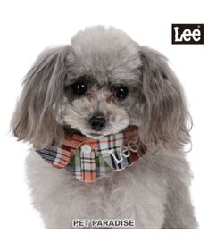 PET PARADISE Lee チェック襟付首輪 ３Ｓ 小型犬