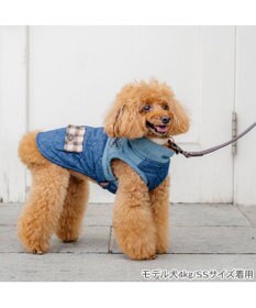 PET PARADISE ペットパラダイス デニム風 キルティングベス 小型犬