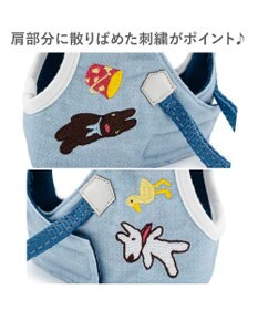 PET PARADISE リサとガスパール 刺繍 ベストハーネス ＳＭ