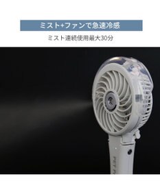 PET PARADISE 〔2024年モデル〕 ミスト ハンディファン ホワイト
