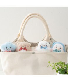 Mother garden しろたん フラットチーク キーホルダー 《しぇる》 単品