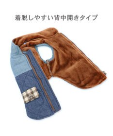 PET PARADISE ペットパラダイス デニム風 キルティングベスト 中型犬 大型犬