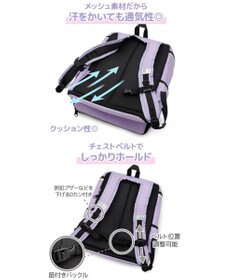 Mother garden マザーガーデン ユニコーン スクエアリュック 【Lサイズ】  《ミルキーウェイ水色》