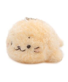Mother garden しろたん ふわふわキーホルダー 《黄色》 単品
