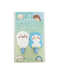Mother garden しろたん ぷっくり 前髪クリップ 2個セット 《しろたん＆らむね》