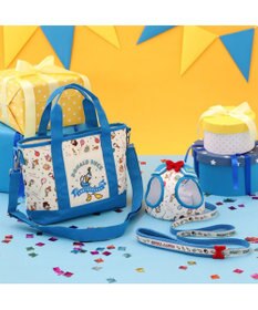 PET PARADISE ディズニー ドナルドダック 90周年 ベストハーネス Ｓ 《パーティー柄》 小型犬