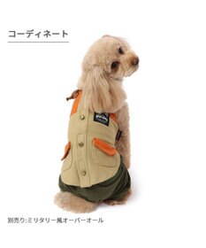 PET PARADISE ペットパラダイス 背中開きベスト 《オレンジ》 小型犬