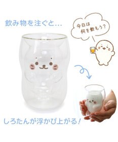Mother garden しろたん ダブルウォールグラス 《ほっぺ》