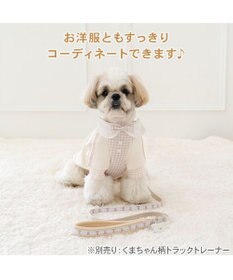 PET PARADISE ペットパラダイス くまちゃん 襟付き スリム ハーネス＆リード ＳＳ 小型犬