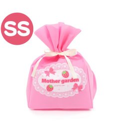 Mother garden 【ギフト巾着セット商品】  1.5歳からの木のおもちゃ いちごのころころスウィーツ