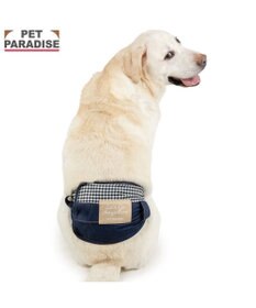 PET PARADISE ペットパラダイス デニム風 マナーベルト 中型犬