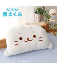 Mother garden しろたん 顔まくら 29cm×43cm