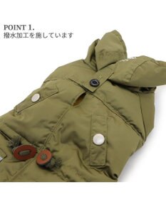 PET PARADISE J.PRESS 綿入り フライトコート 小型犬
