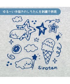 Mother garden しろたん トレーナー 《ゆるらくがき刺繍》 ユニセックス
