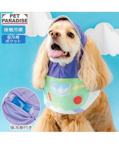 PET PARADISE ディズニー トイ・ストーリー バズ 保冷付き帽子 ＳＭ 中型犬
