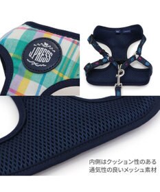 PET PARADISE J.PRESS マドラスチェック ハーネス＆リード ＳＳ