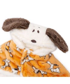 PET PARADISE スヌーピー 着る毛布 《てくてく》 中型犬 大型犬
