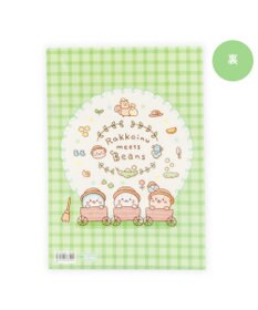 Mother garden しろたん クリアファイル 2枚セット 《らっこいぬの観察日記/ らっこいぬガーデン》