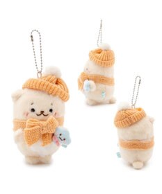 Mother garden しろたん ニットコーデ キーホルダー 《らっこいぬ》 単品