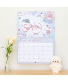 Mother garden しろたん 2027年 壁掛けカレンダー