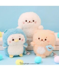Mother garden しろたん ぽてぽて マスコット 《しろたん》 単品