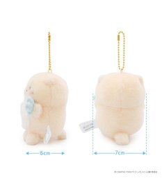 Mother garden しろたん キーホルダー 《らっこいぬ＆しぇる》 単品