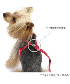 PET PARADISE ペットパラダイス ハーネス＆リード  スカラップカラー《いちご柄 》 Ｓ 小型犬
