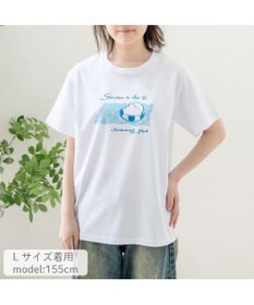 Mother garden しろたん 半袖 Ｔシャツ 《イン・ザ・プール》 ユニセックス