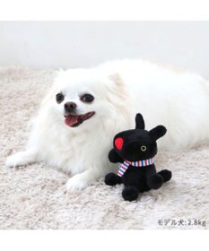 PET PARADISE リサとガスパール お座りトイ トリコロール マフラー 《ガスパール》 小型犬