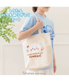 Mother garden しろたん しろたんいつもありがとうトートバッグ