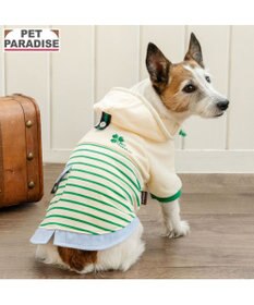 PET PARADISE ペットパラダイス 重ね着風 パーカー 小型犬
