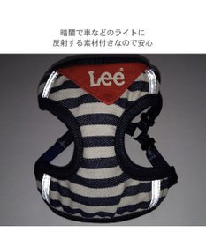 PET PARADISE Lee ハーネス＆リード 《ボーダー》 ３Ｓ 小型犬