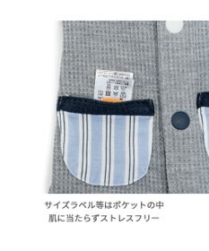 PET PARADISE ペットパラダイス  やさしいベスト 《錨 刺繍》 背中開き 中型犬 大型犬