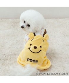 PET PARADISE ディズニー くまのプーさん ふわふわぬいぐるみ ロンパース 小型犬