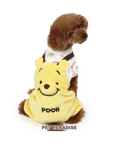 PET PARADISE ディズニー くまのプーさん ふわふわぬいぐるみ ロンパース 小型犬