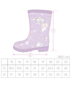 Mother garden マザーガーデン 訳あり キッズ用 レインブーツ  《 ユニコーン / 野いちご  》