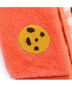 PET PARADISE スヌーピー ボア ジップベスト 《クッキー柄 》  中型犬
