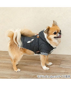 PET PARADISE ペットパラダイス フード付 ダッフルコート 小型犬