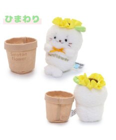 Mother garden しろたん フラワー マスコット8.5cm　《ダリア / ひまわり / ガーベラ 》 単品