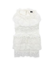PET PARADISE cherircouture レースフリル ワンピース 小型犬